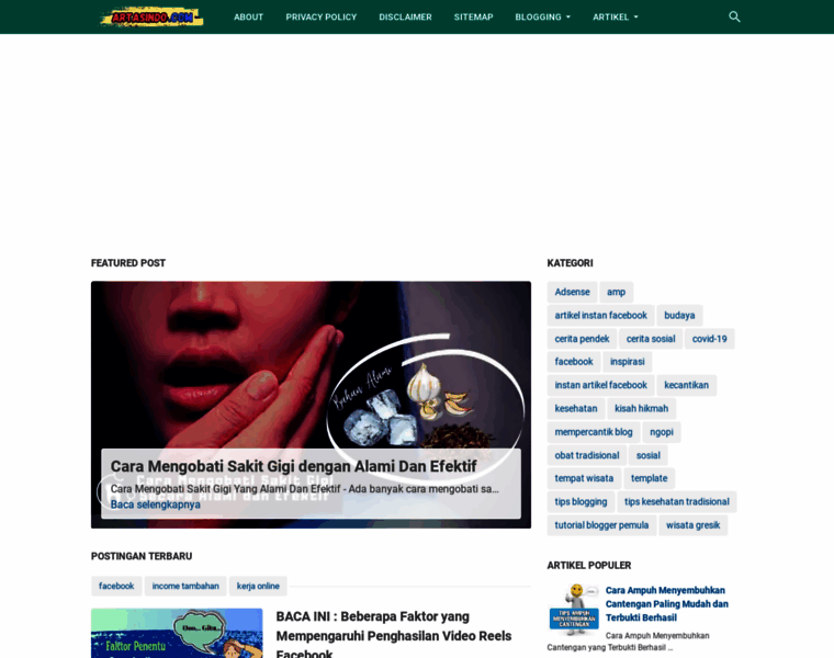 Artasindo.com thumbnail