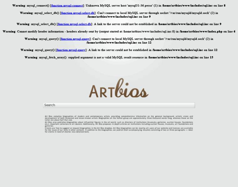 Artbios.net thumbnail