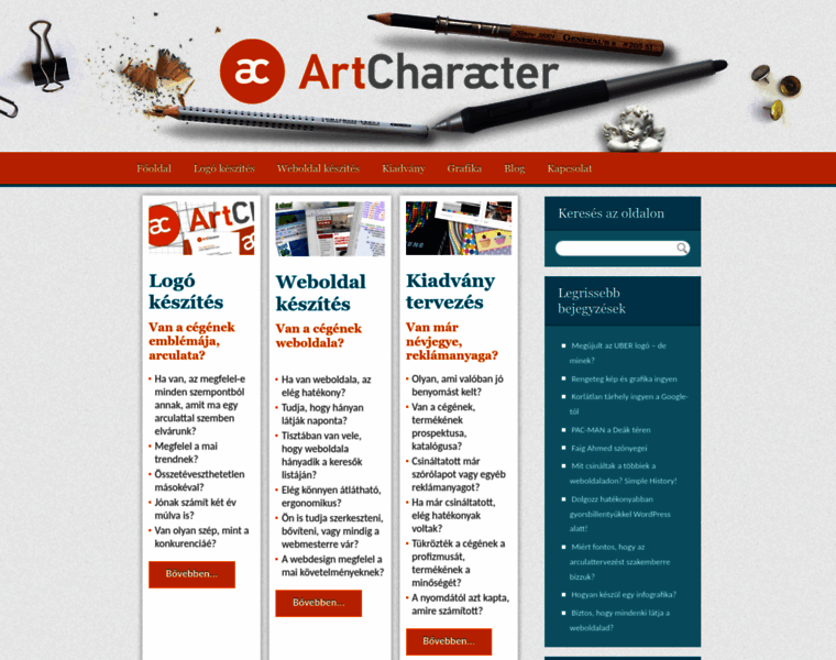 Artcharacter.hu thumbnail