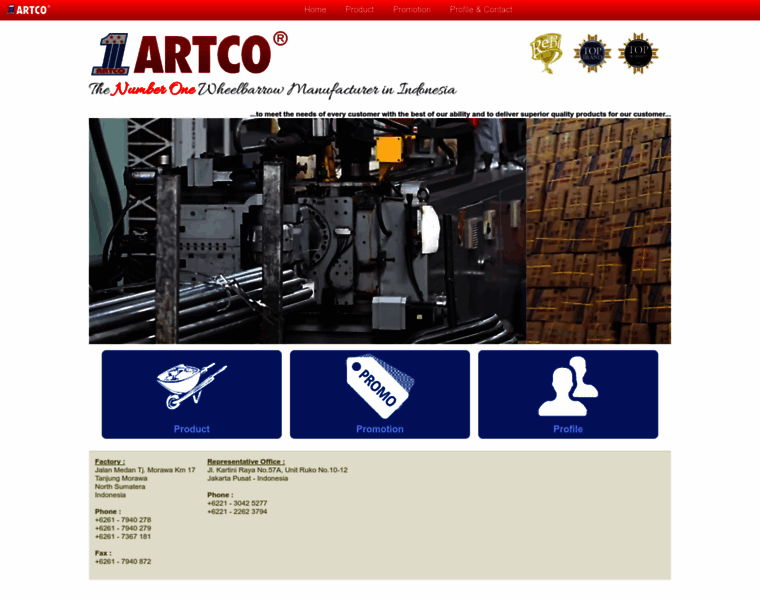 Artco.co.id thumbnail