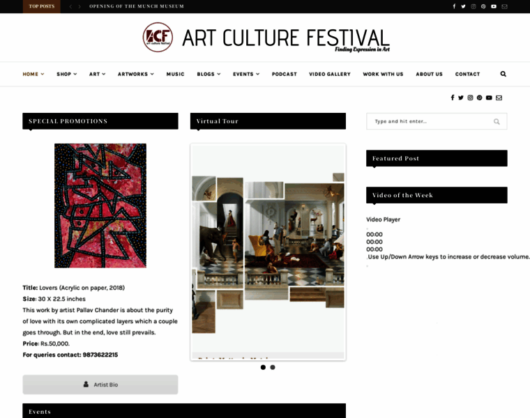 Artculturefestival.in thumbnail