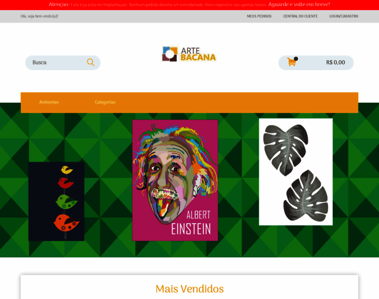 Artebacana.com.br thumbnail Artebacana.com.br thumbnail