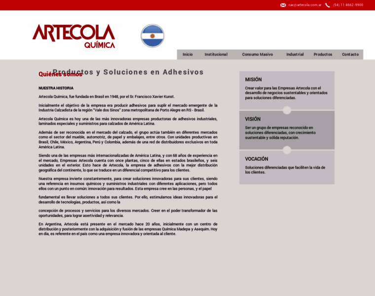 Artecola.com.ar thumbnail