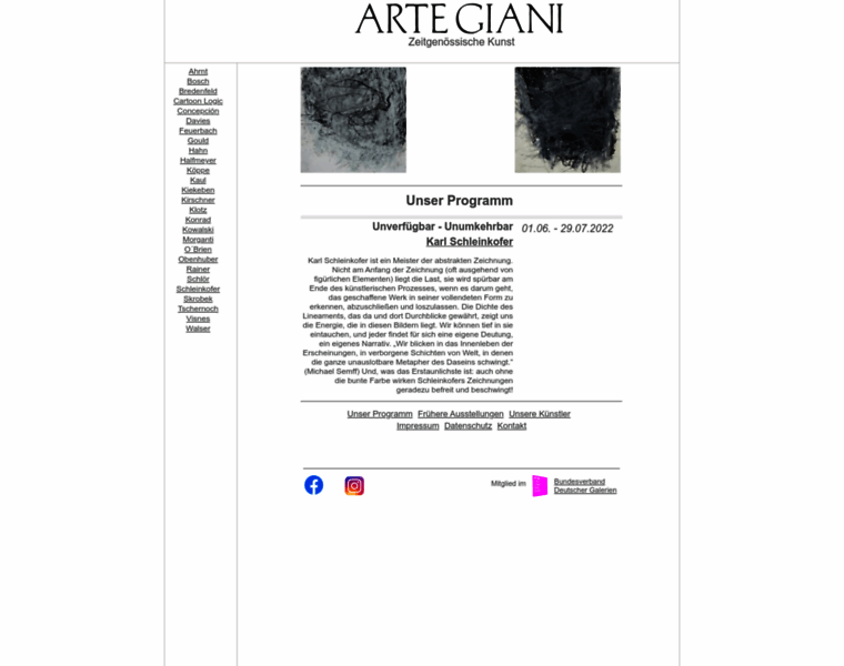 Artegiani.de thumbnail