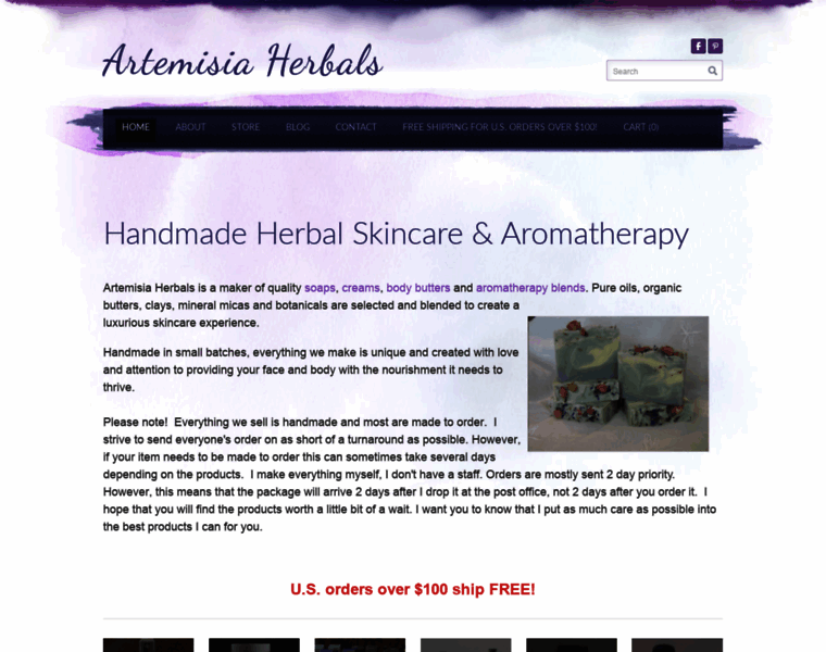 Artemisiaherbals.net thumbnail