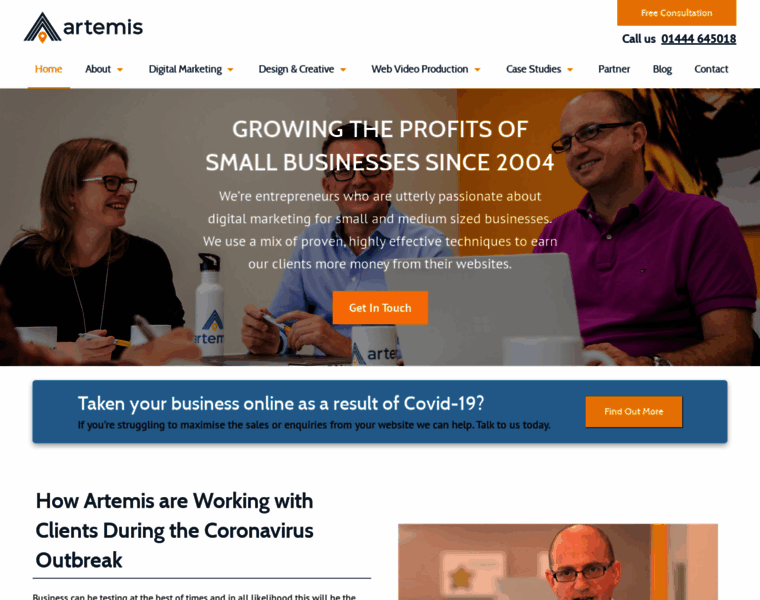 Artemisinternetmarketing.com thumbnail