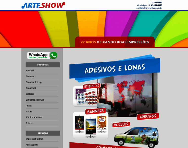 Arteshow.com.br thumbnail