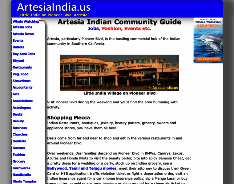Artesiaindia.us thumbnail