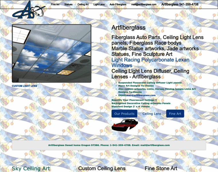 Artfiberglass.com thumbnail