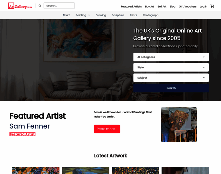 Artgallery.co.uk thumbnail Artgallery.co.uk thumbnail