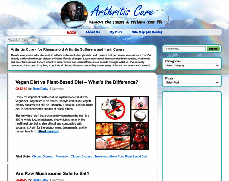 Arthritis-cure.co.uk thumbnail