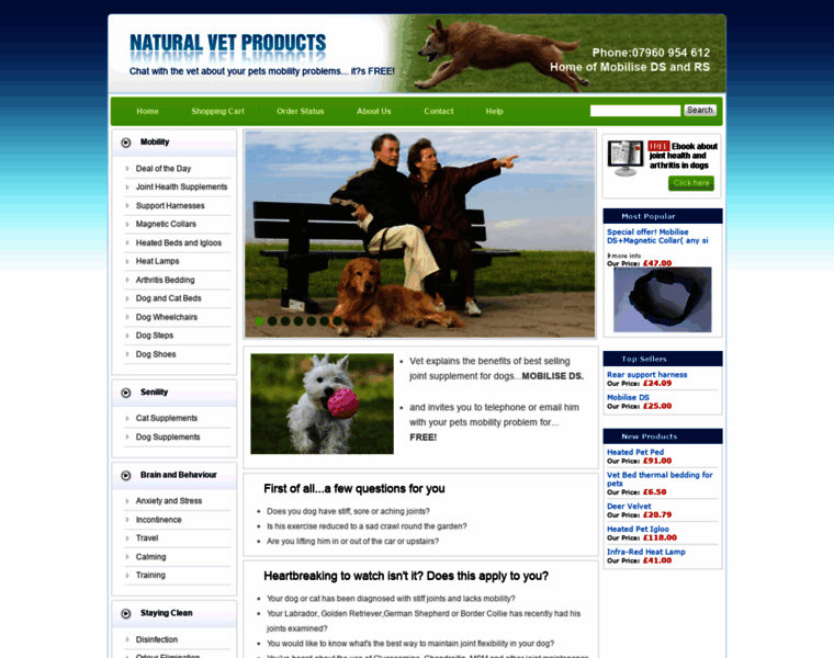 Arthritis-help-for-pets.com thumbnail