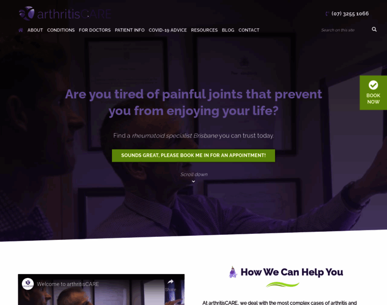 Arthritis.com.au thumbnail