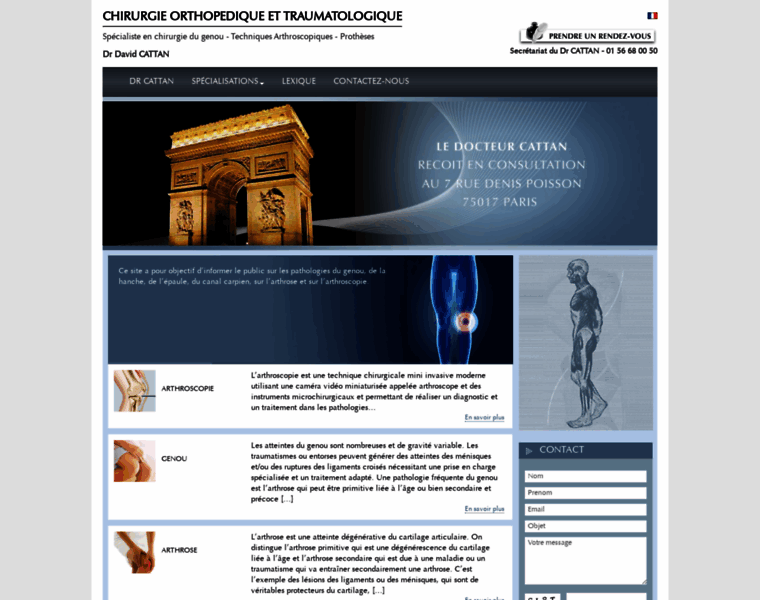 Arthroscopie.fr thumbnail