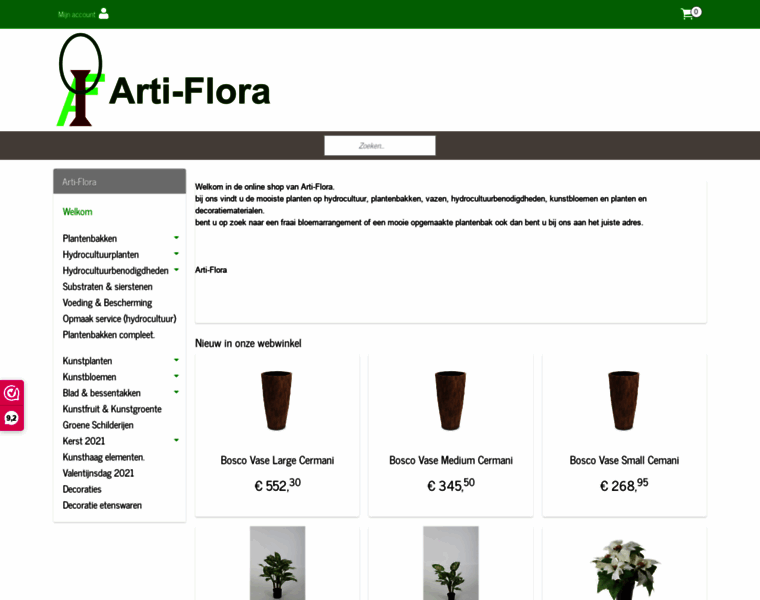 Arti-flora.nl thumbnail