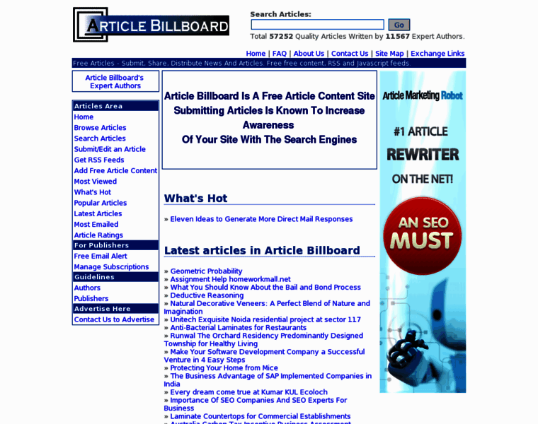 Articlebillboard.com thumbnail