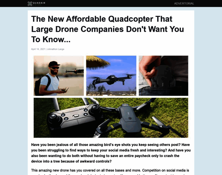 Articles.thequadairdrone.com thumbnail