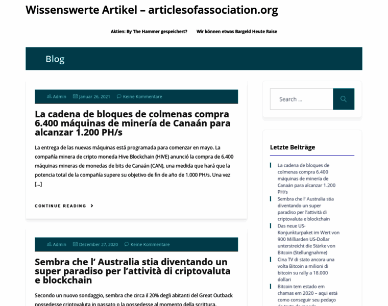 Articlesofassociation.org thumbnail