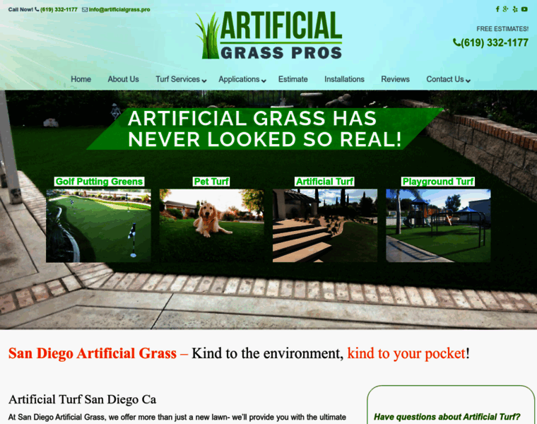 Artificialgrass.pro thumbnail