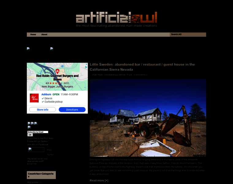 Artificialowl.net thumbnail