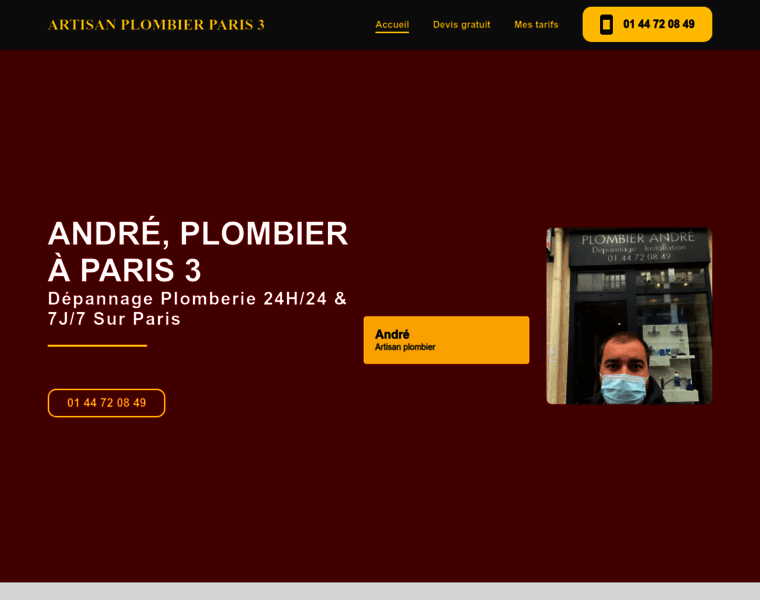 Artisan-plombier-paris-3.fr thumbnail