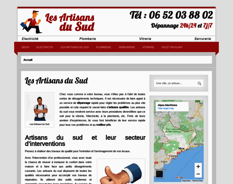 Artisans-du-sud.com thumbnail