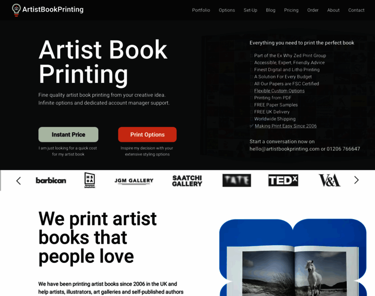 Artistbookprinting.com thumbnail