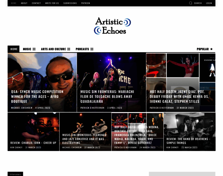 Artisticechoes.co.uk thumbnail