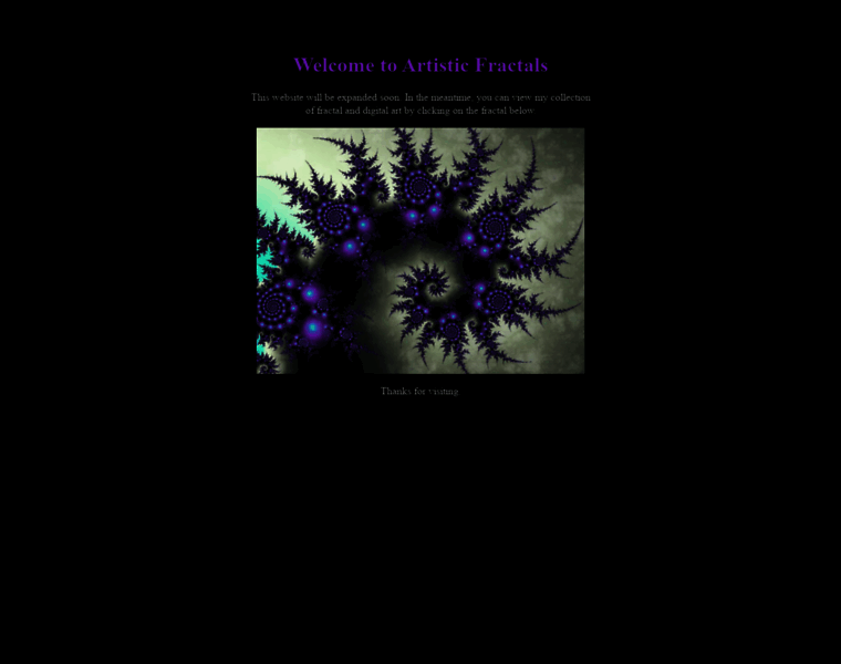 Artisticfractals.com thumbnail