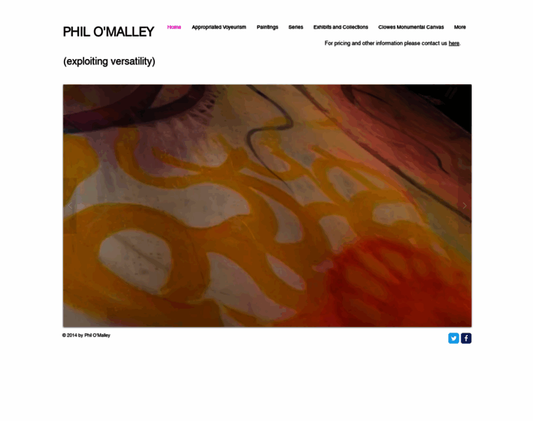 Artistphilomalley.com thumbnail