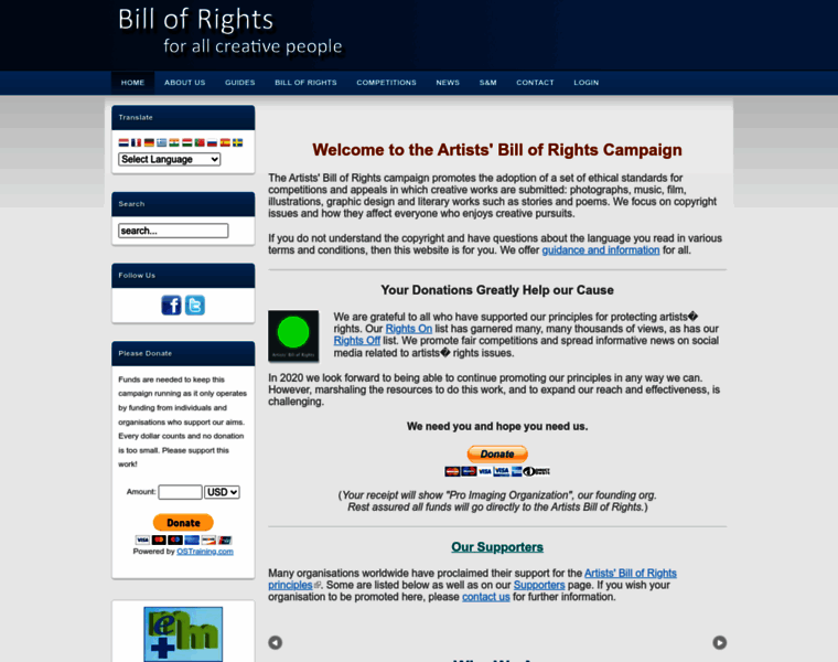 Artists-bill-of-rights.org thumbnail