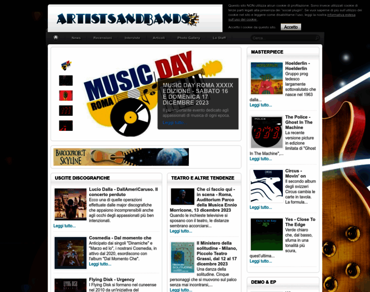 Artistsandbands.org thumbnail