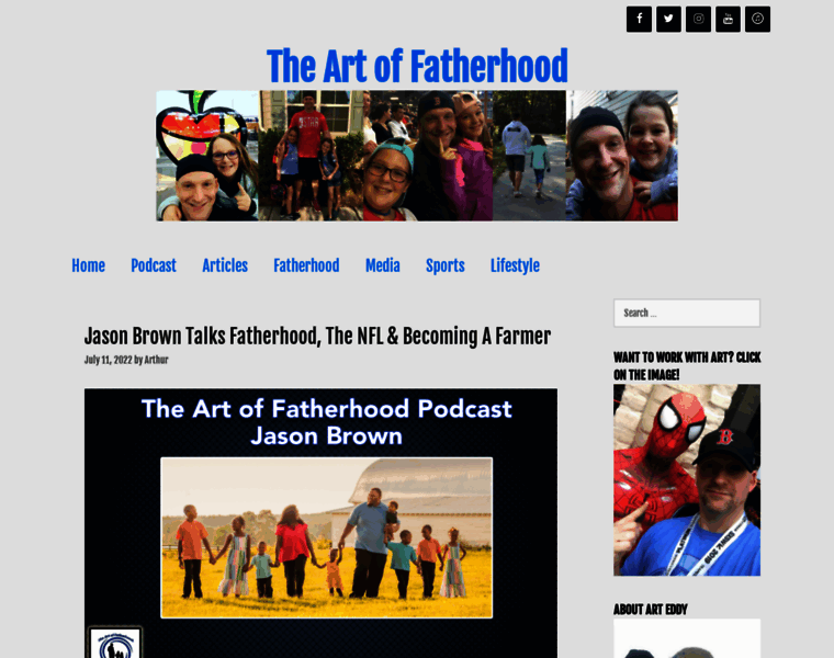 Artoffatherhood.net thumbnail