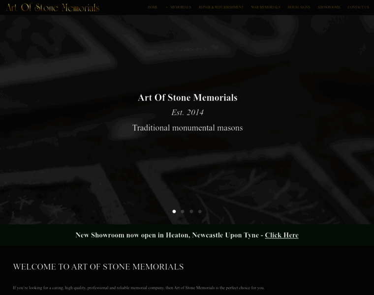 Artofstonememorials.com thumbnail