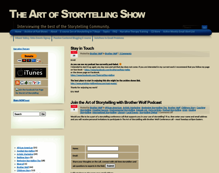 Artofstorytellingshow.com thumbnail