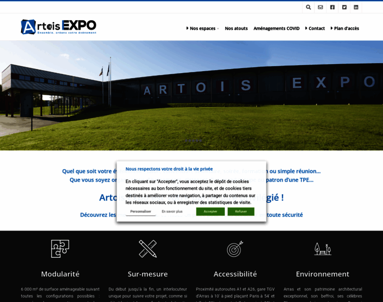 Artois-expo-congres.fr thumbnail