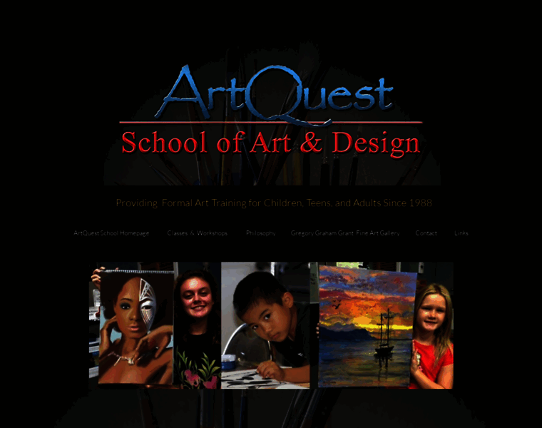 Artquestschool.org thumbnail