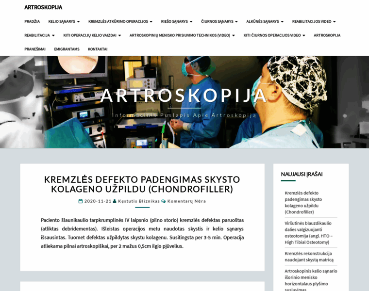 Artroskopija.com thumbnail