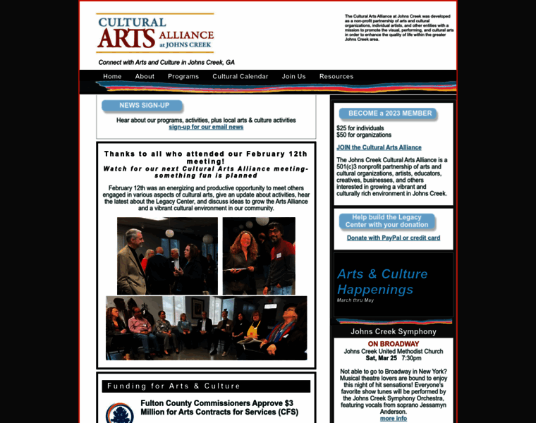 Artsalliancejc.org thumbnail
