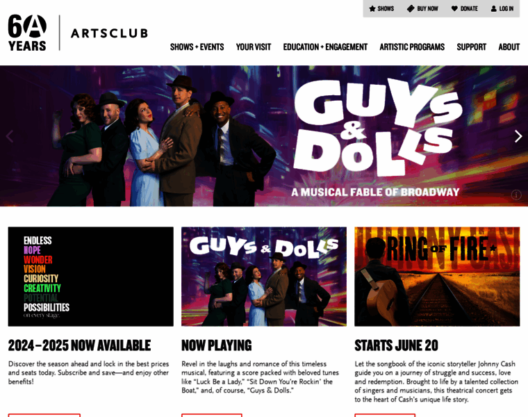 Artsclub.com thumbnail