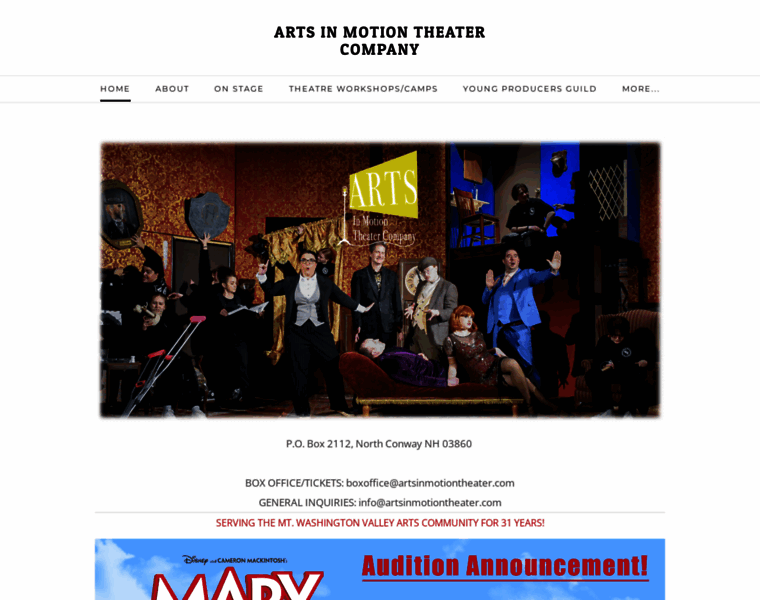 Artsinmotiontheater.com thumbnail