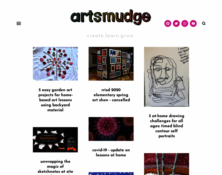Artsmudge.com thumbnail