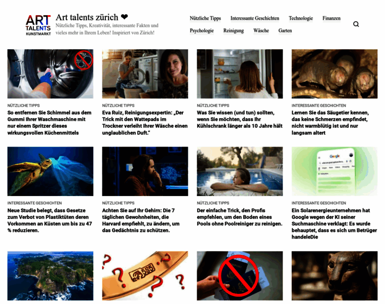 Arttalents.ch thumbnail