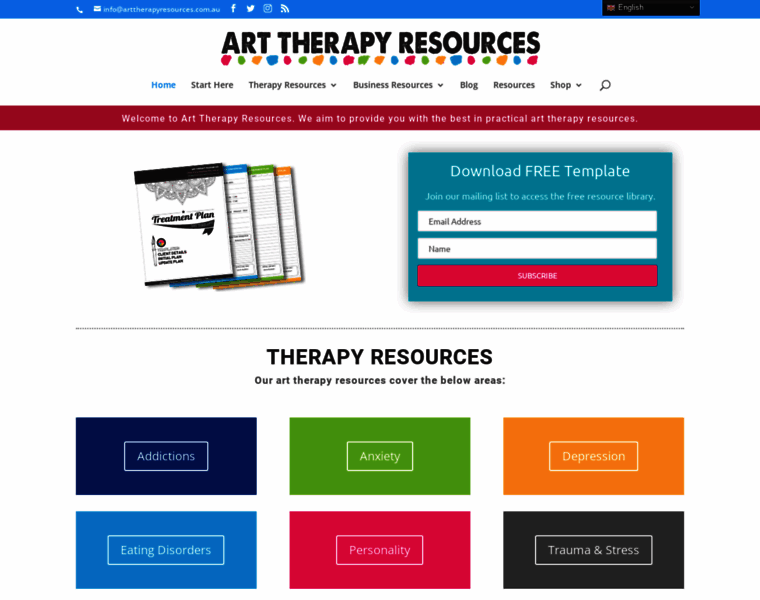 Arttherapyresources.com.au thumbnail