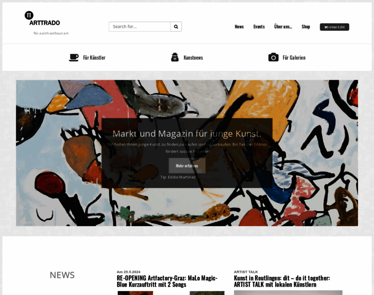 Arttrado.de thumbnail