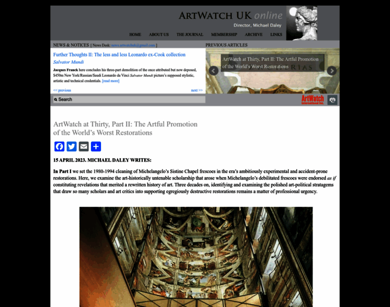 Artwatch.org.uk thumbnail