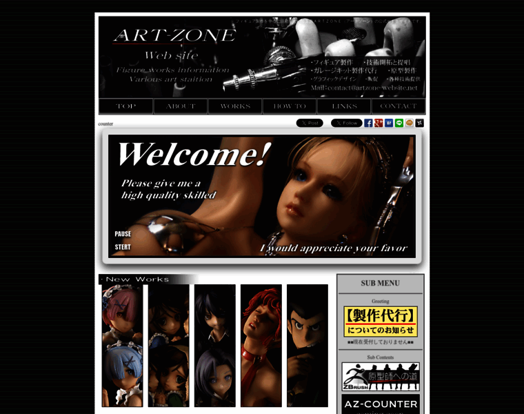 Artzone-website.net thumbnail