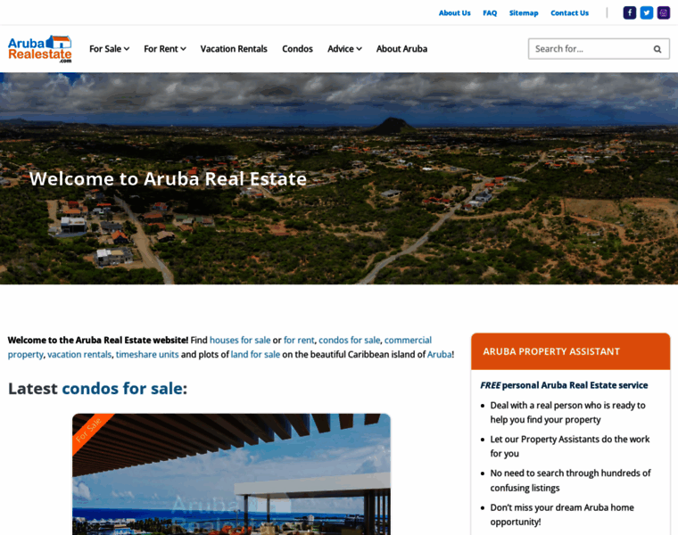 Arubarealestate.com thumbnail