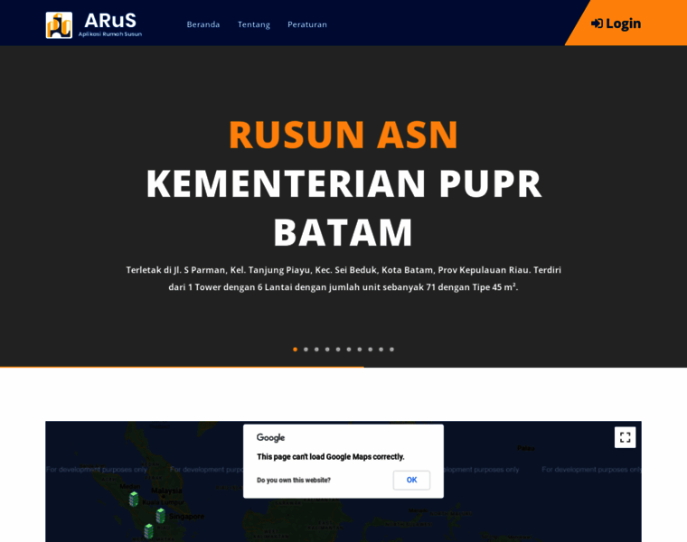 Arus.pu.go.id thumbnail