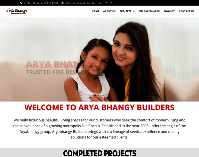Aryabhangybuilders.com thumbnail